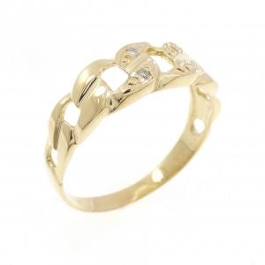 K18YG ダイヤモンド リング 0.03CT