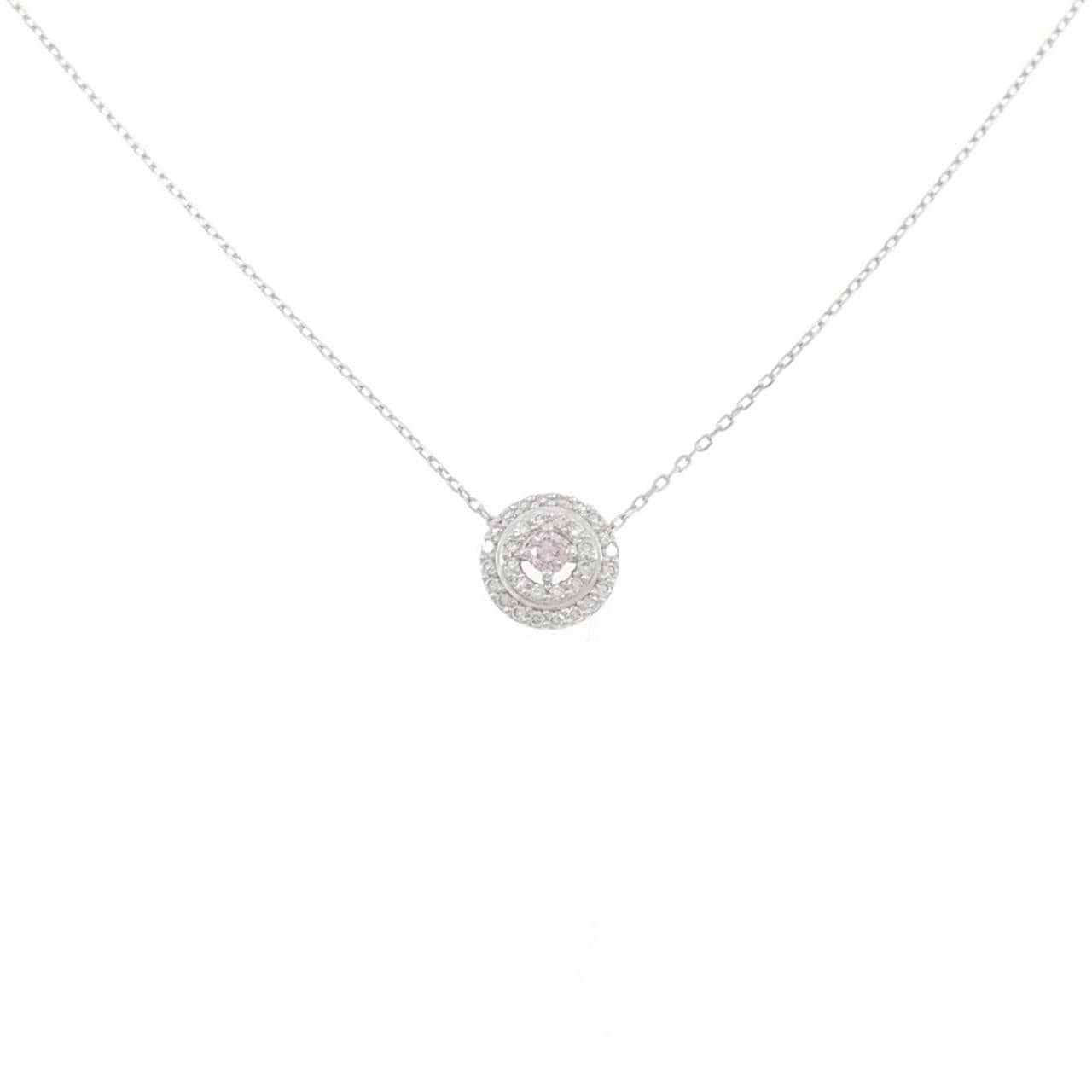 PT900/PT850 ダイヤモンド ネックレス 0.063CT FP I1