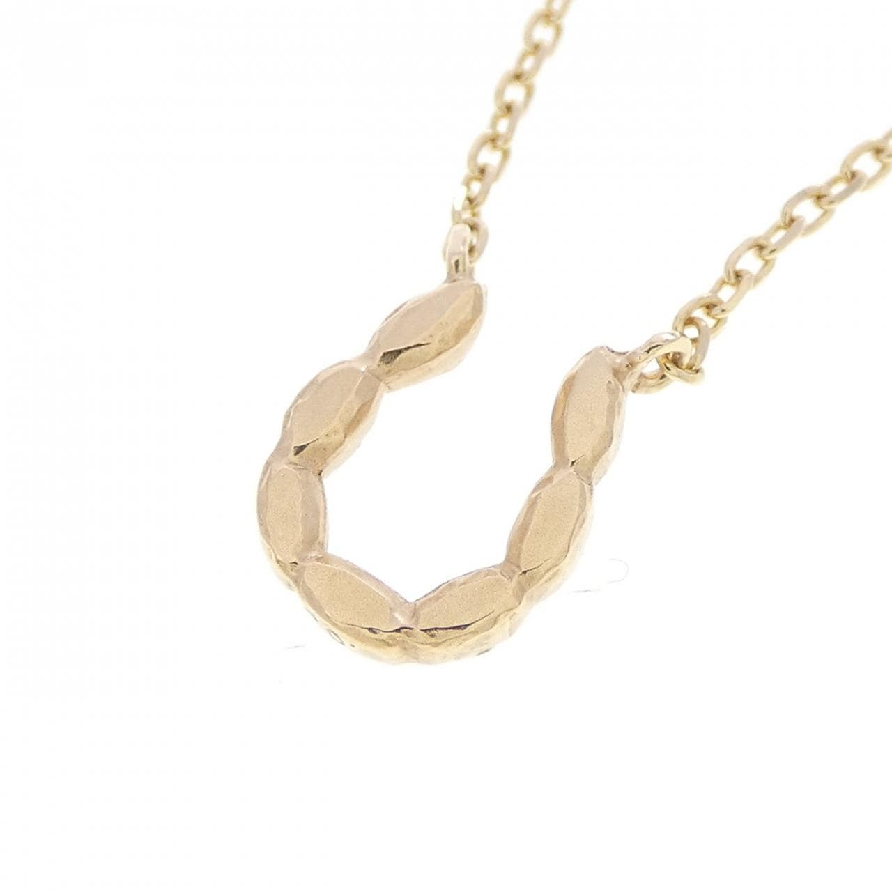 アガット ダイヤモンド ネックレス 0.03CT