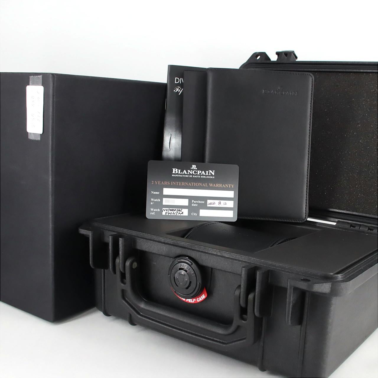 ブランパン フィフティファゾムスバチスカーフ PG 5000-36S40-O52A PG･RG 自動巻