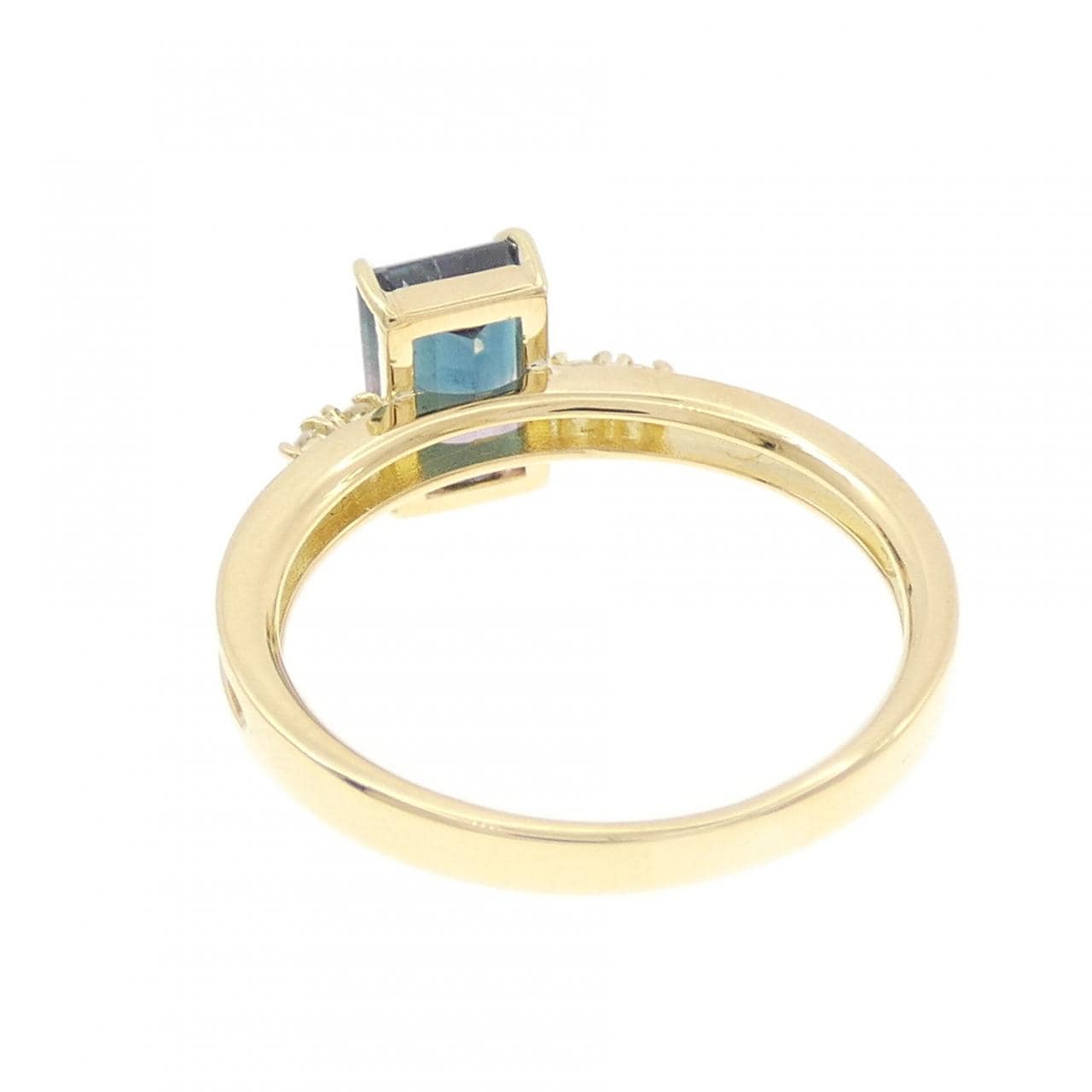 K18YG トルマリン リング 1.314CT