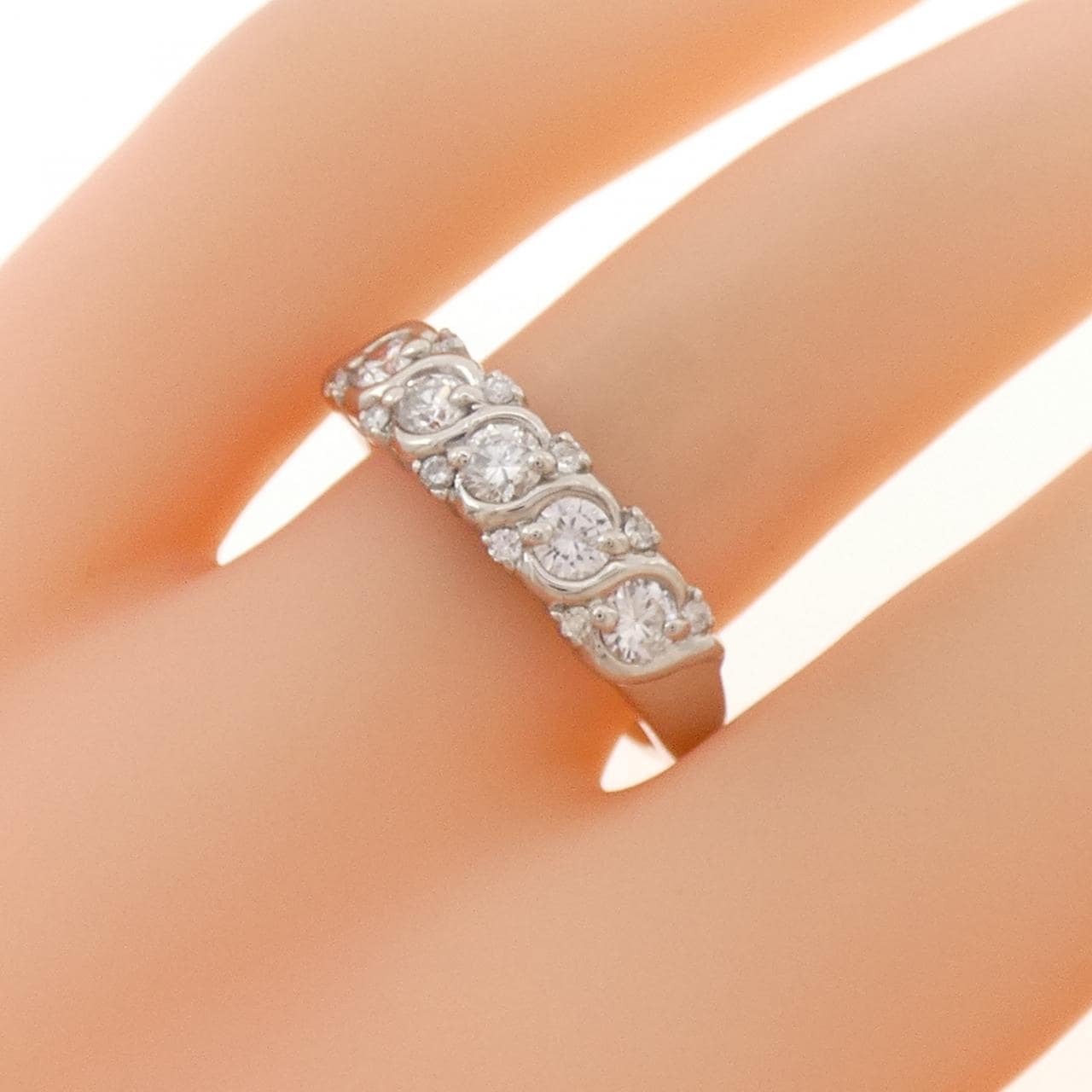PT900 ダイヤモンド リング 0.55CT