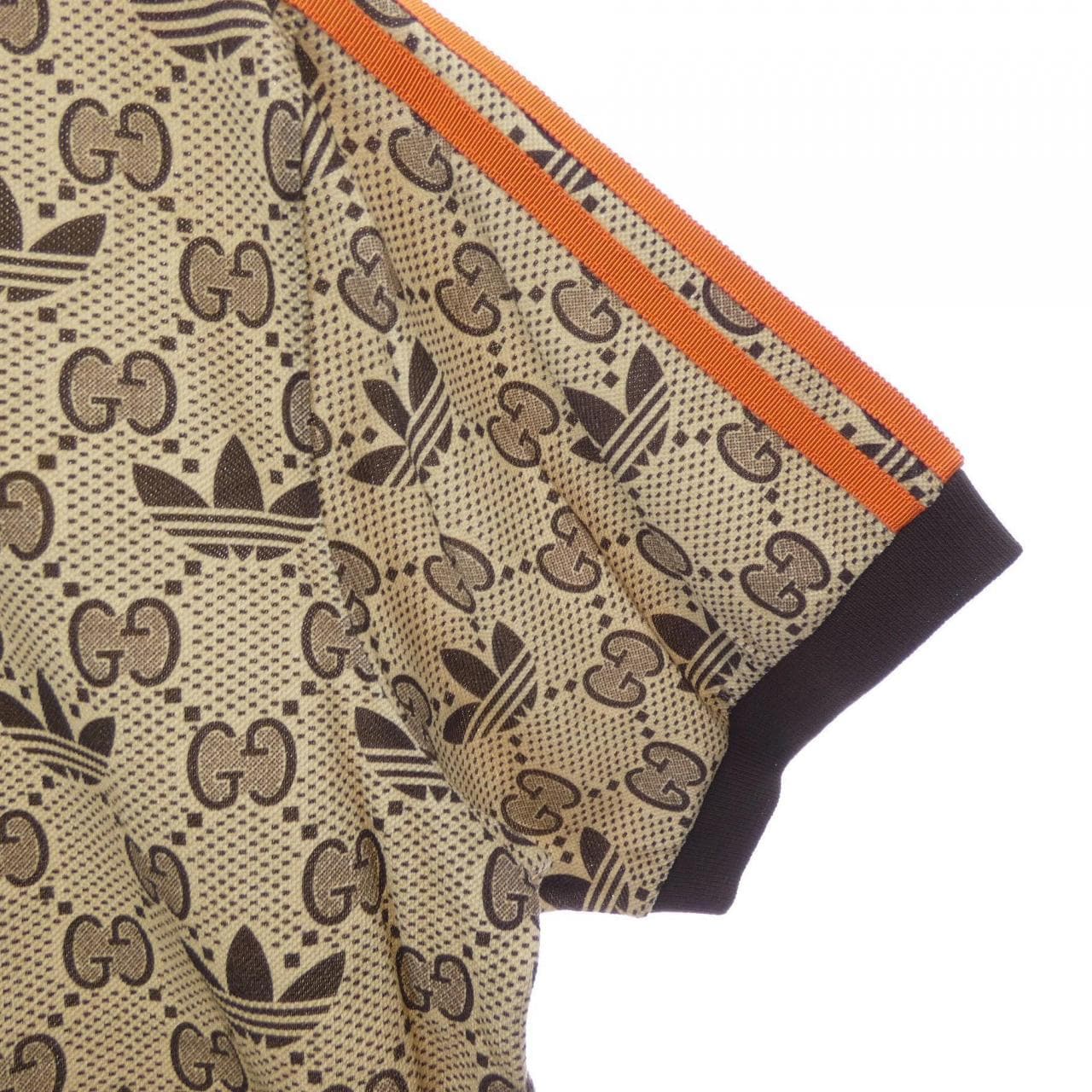 グッチ GUCCI 700497 XJE1M ADIDAS ポロシャツ