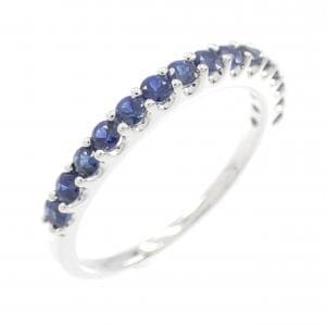 K18WG サファイヤ リング 0.60CT