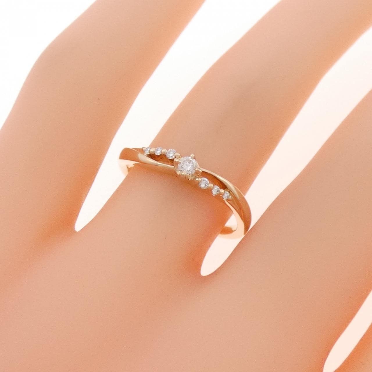 4゜C ダイヤモンド リング