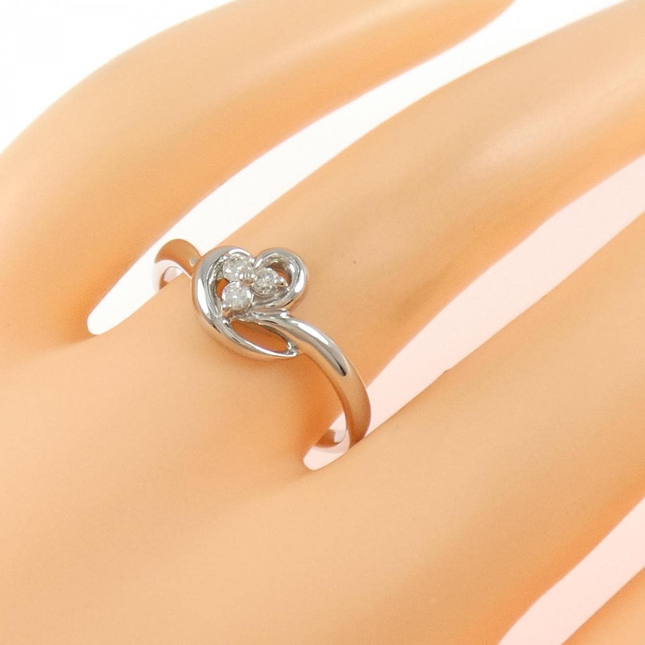PT900 ダイヤモンド リング 0.10CT