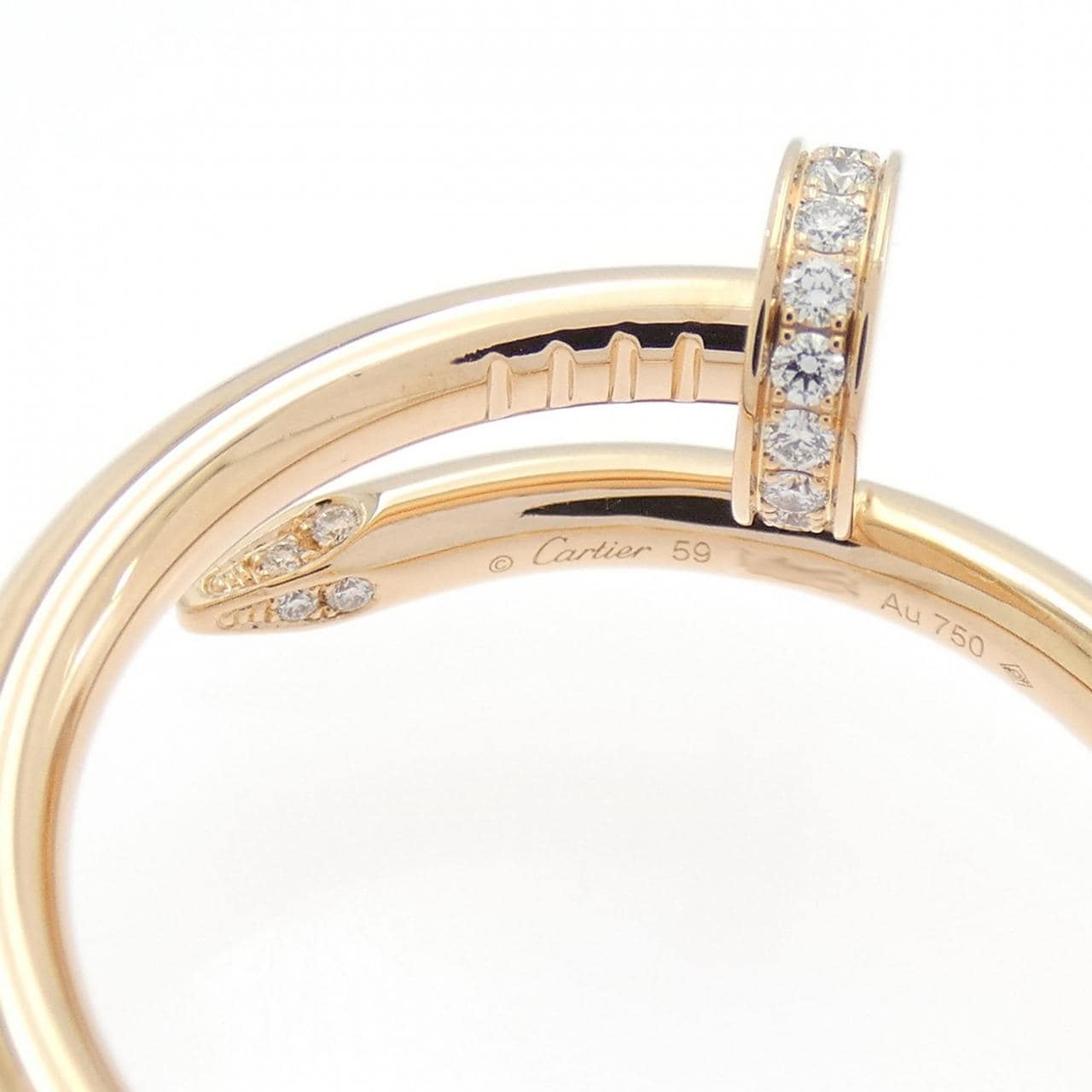カルティエ ジュスト アン クル リング