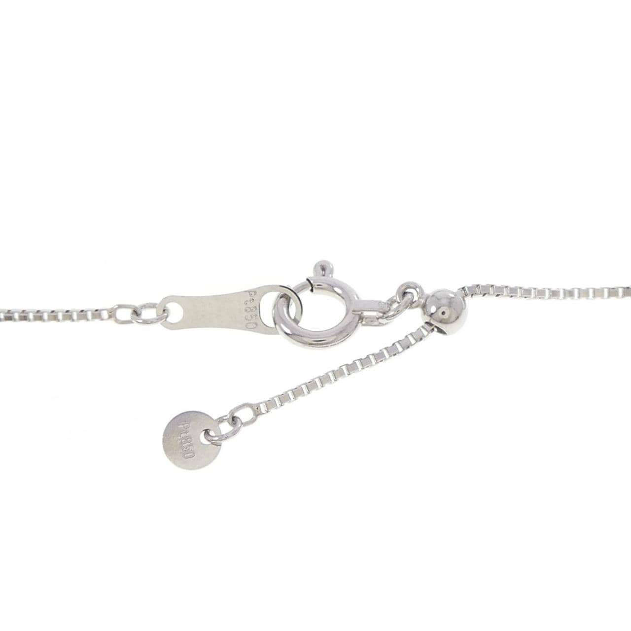 PT900/PT850 ダイヤモンド ネックレス 0.77CT
