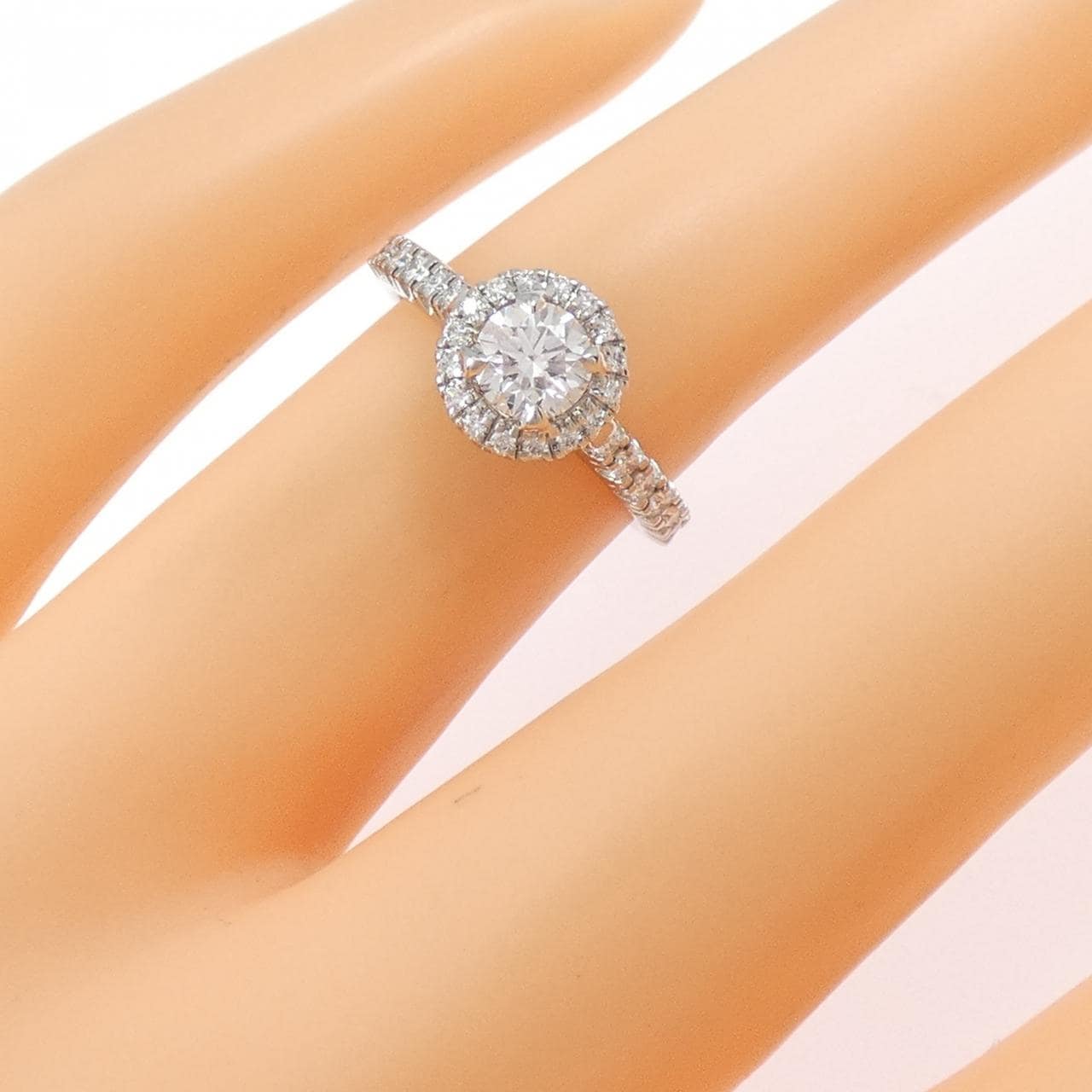 Cartier Destiny 系列戒指 0.42克拉 D色 VVS1淨度 3EXT