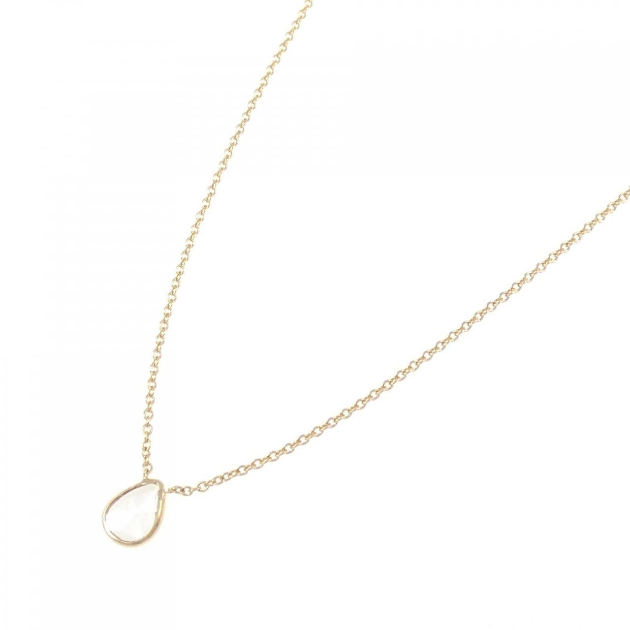 K18YG ダイヤモンド ネックレス 0.14CT