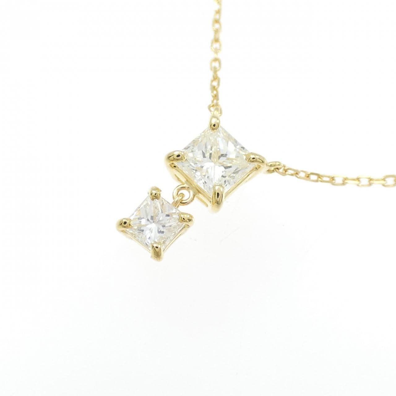 K18YG ダイヤモンド ネックレス 0.536CT