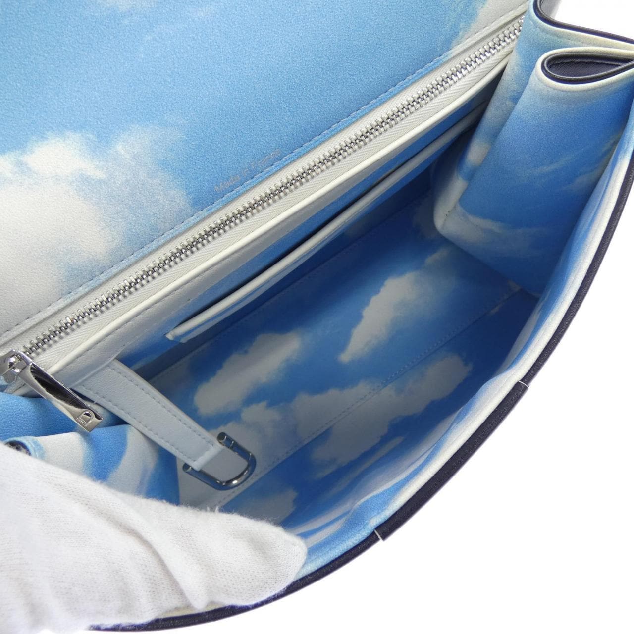 デルボー DELVAUX BRILLANT LINING CLOUDS AA0405ACR BAG