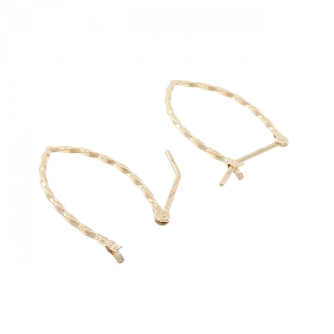 アガット K10YG ピアス