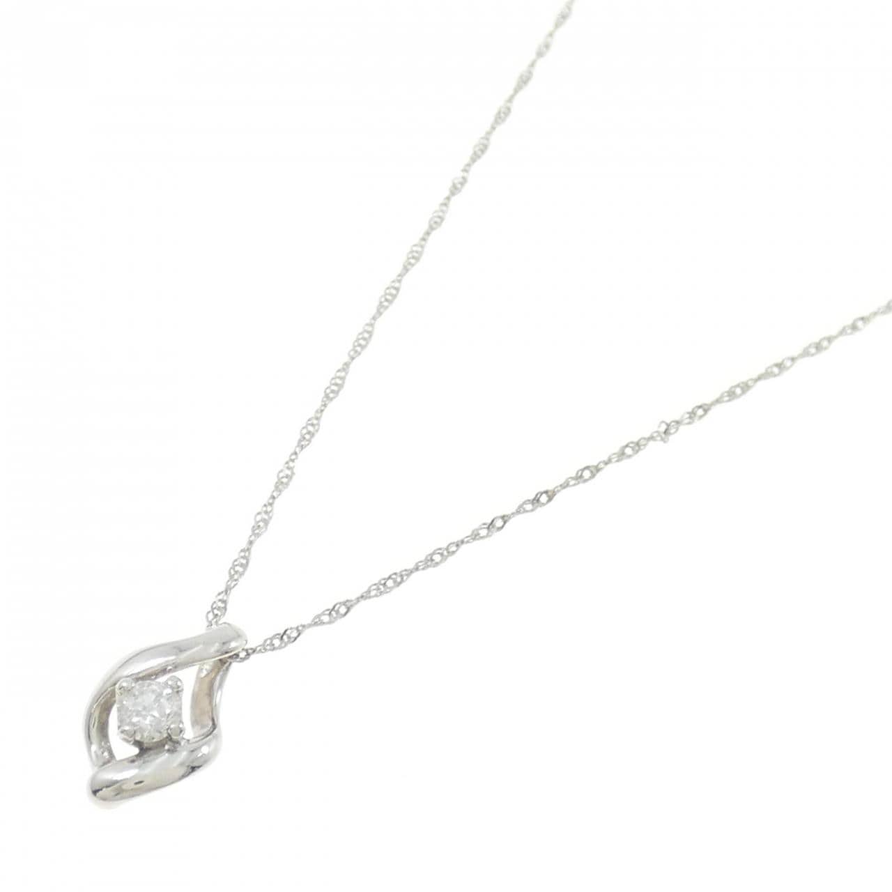 PT ダイヤモンド ネックレス 0.14CT