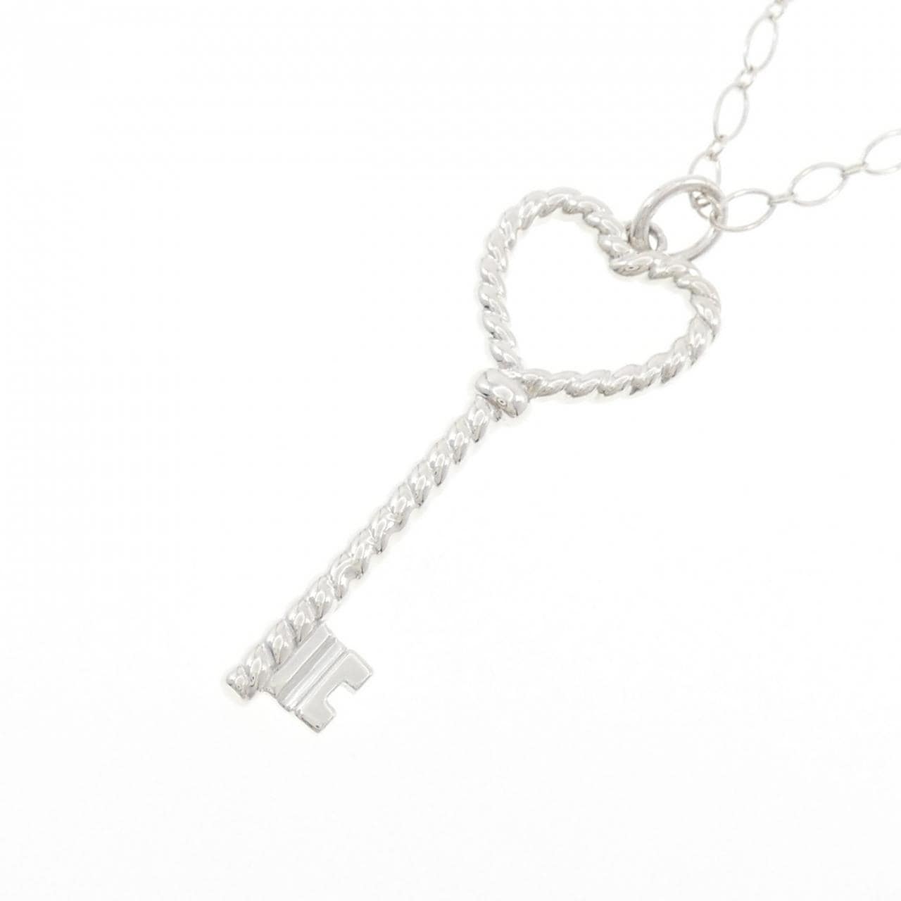 ティファニー ハート ツイスト キー ネックレス