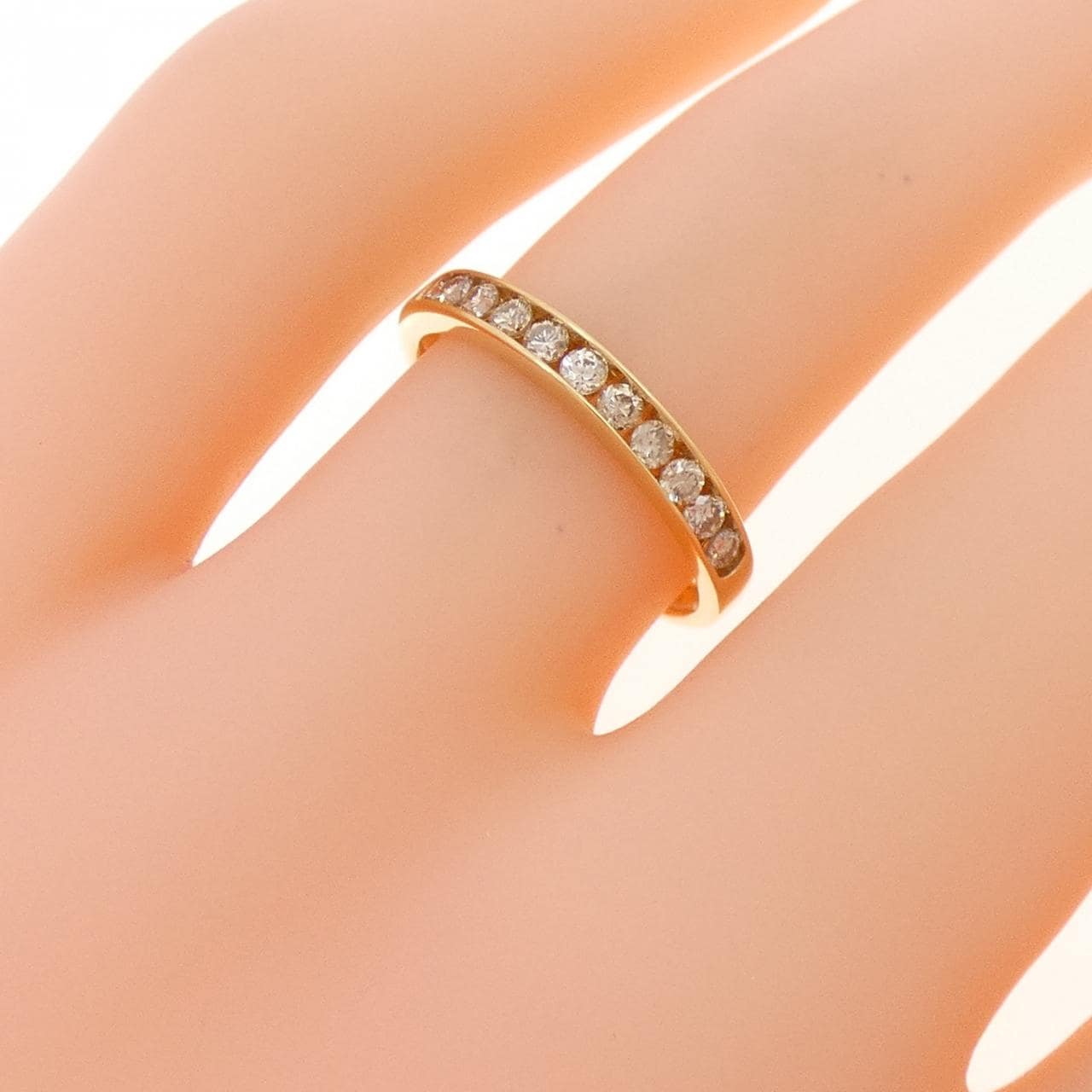 K18YG ダイヤモンド リング 0.26CT