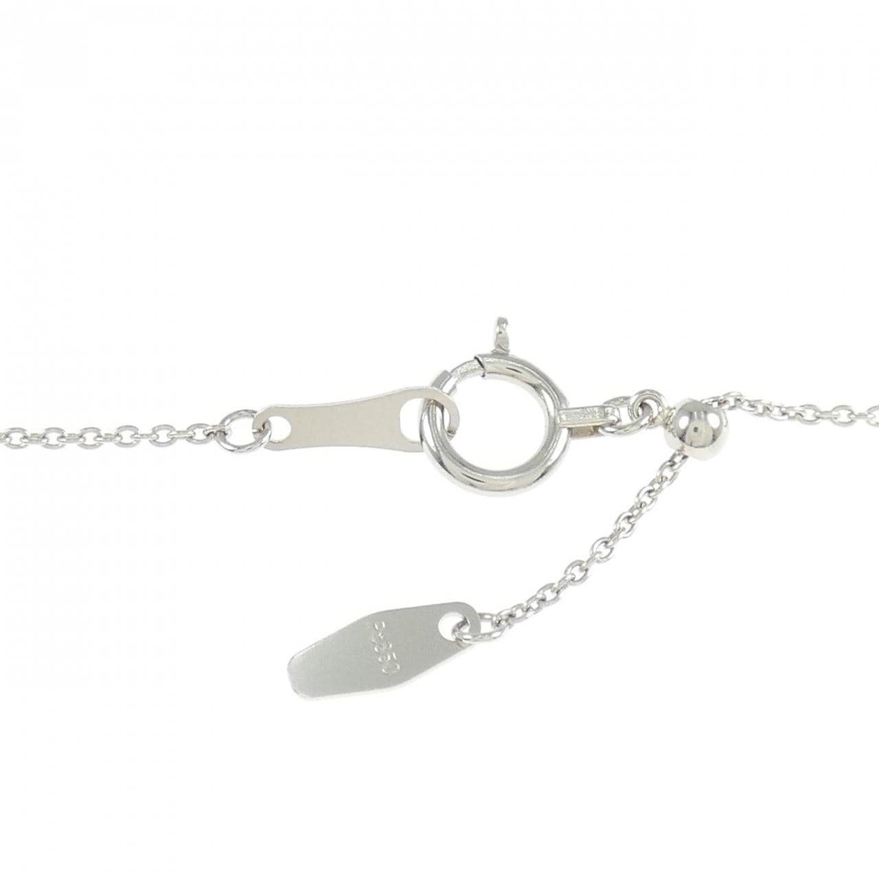 【リメイク】PT900/PT850 ダイヤモンド ネックレス 0.221CT E SI2 EXT H&C