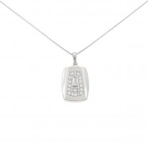 PT900/PT850 ダイヤモンド ネックレス 0.14CT