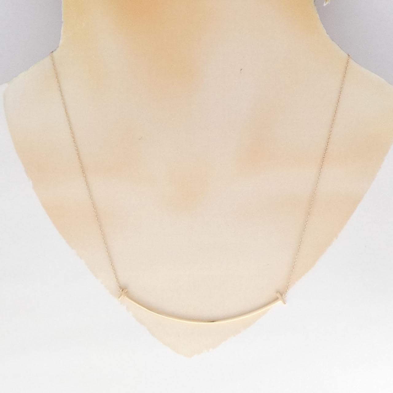 ティファニー Tスマイル ラージ ネックレス