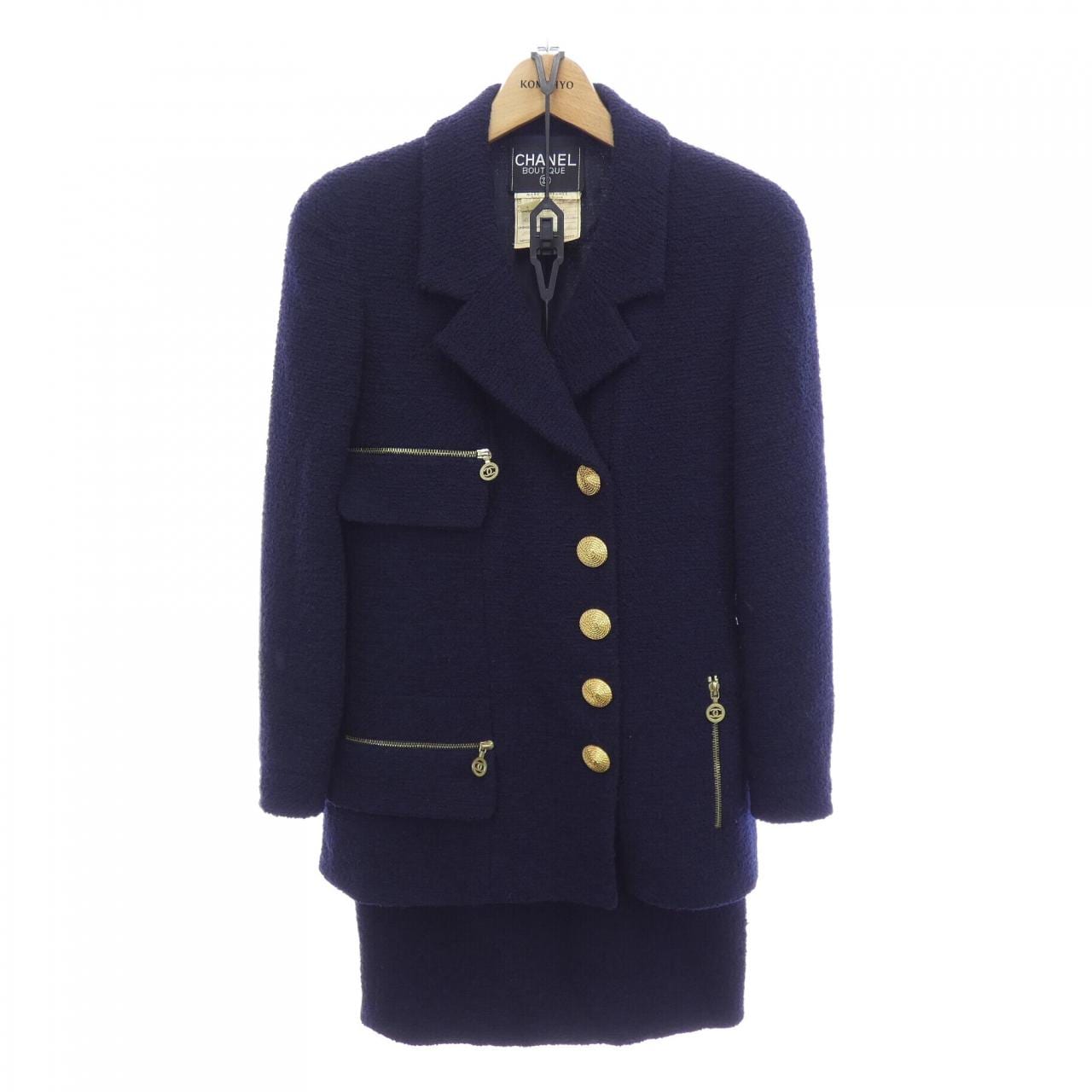 【ヴィンテージ】シャネル CHANEL COLLETION29 20048I49 スーツ