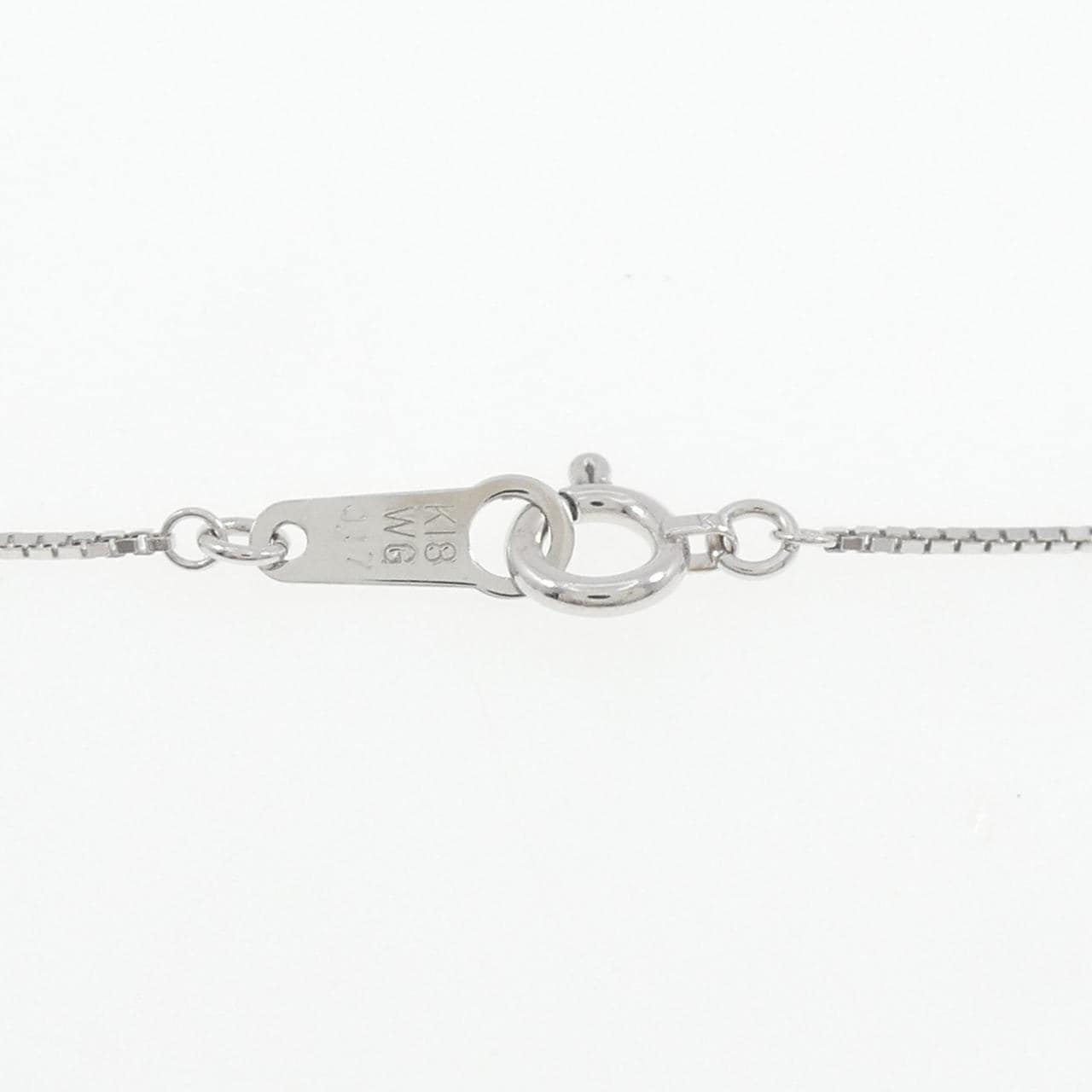 K18PG/K18WG ダイヤモンド ネックレス 0.17CT