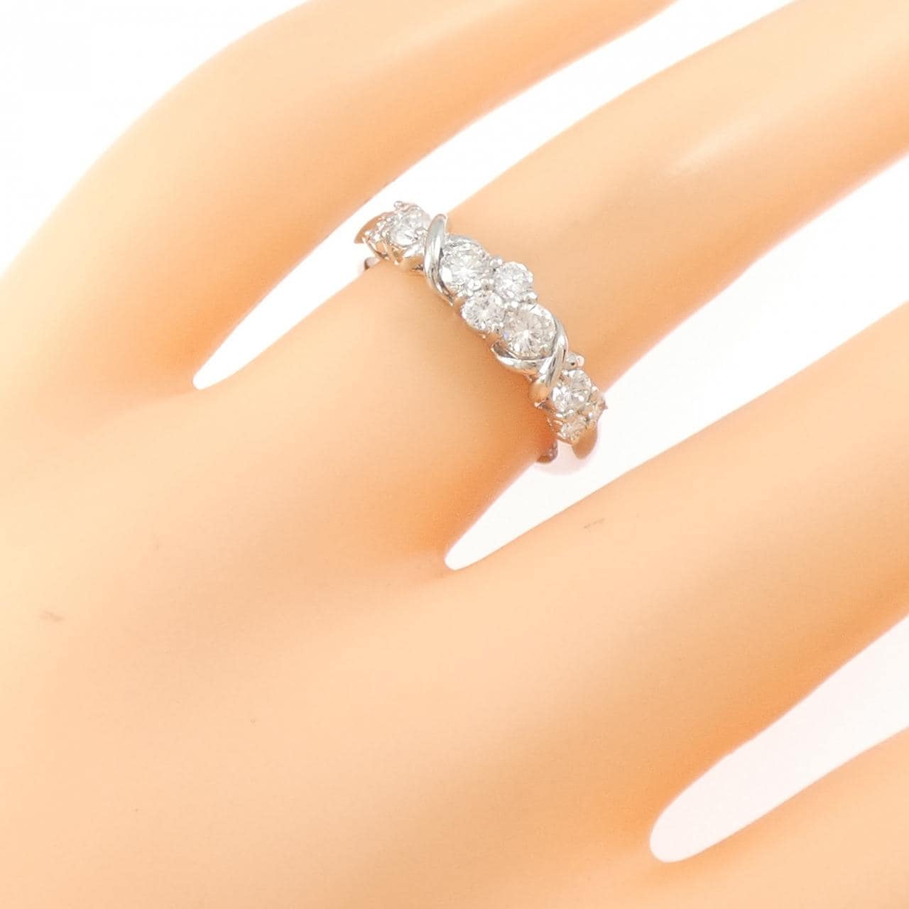 PT900 ダイヤモンド リング 0.50CT