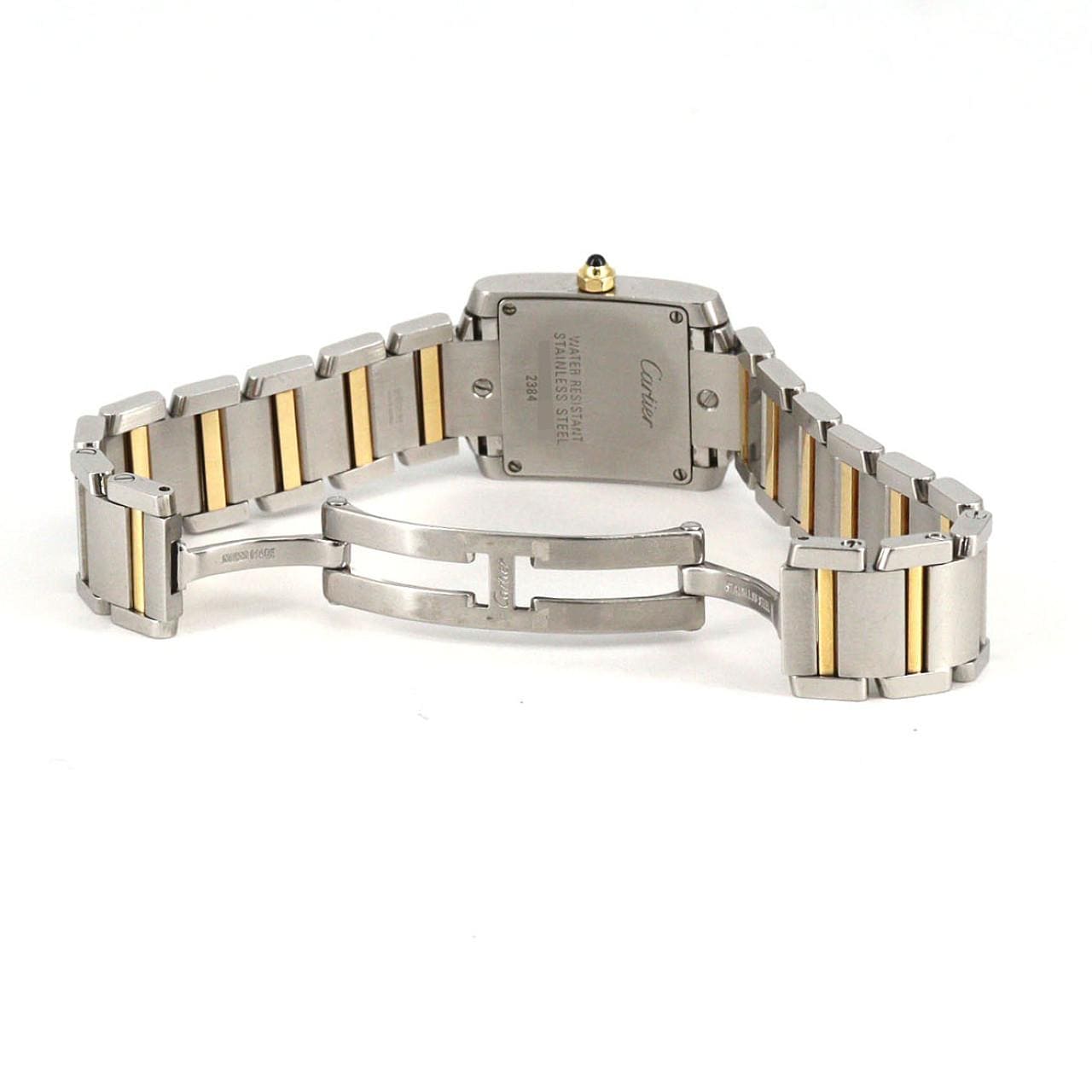 【ノーメンテナンス還元価格】カルティエ タンクフランセーズSM コンビ W51007Q4 SSxYG クォーツ