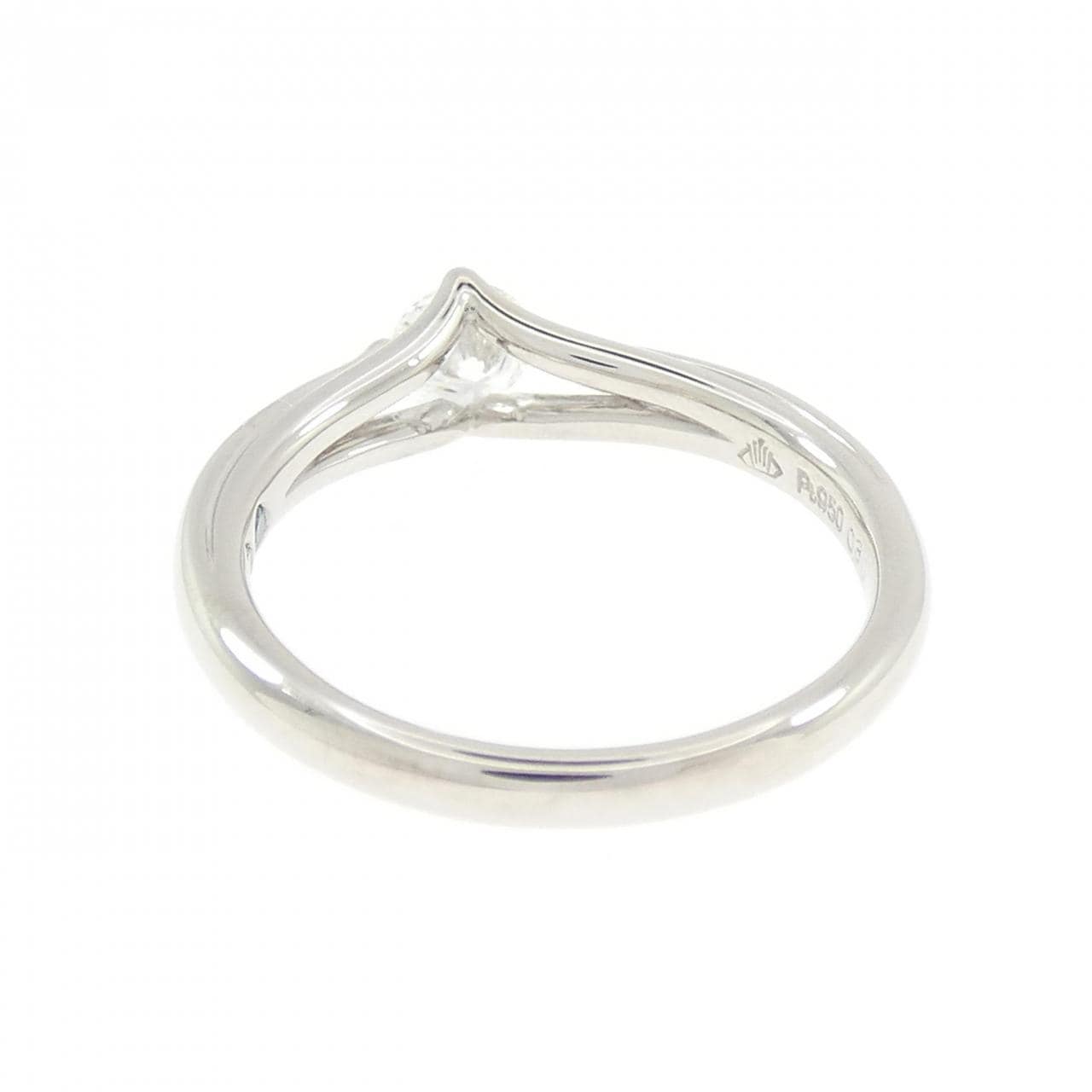 PT950 ダイヤモンド リング 0.30CT