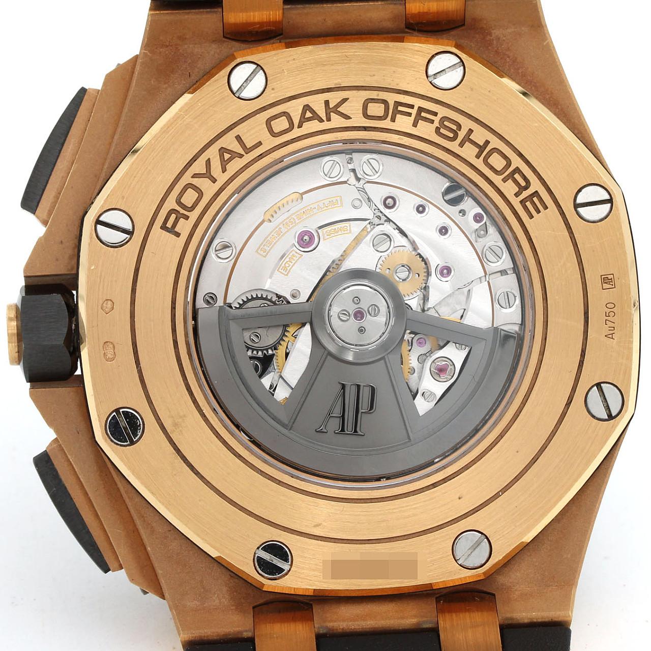 【ノーメンテナンス還元価格】オーデマ･ピゲ ロイヤルオークオフショアクロノグラフ PG 26401RO.OO.A002CA.02 PG･RG 自動巻