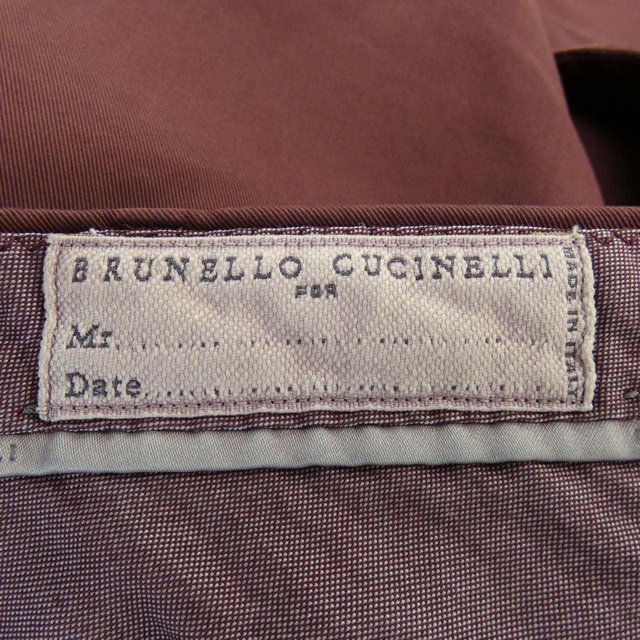 ブルネロクチネリ BRUNELLO CUCINELLI パンツ
