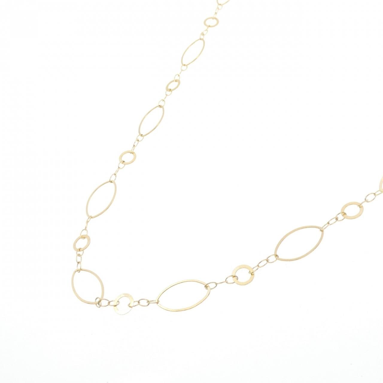 K18YG necklace