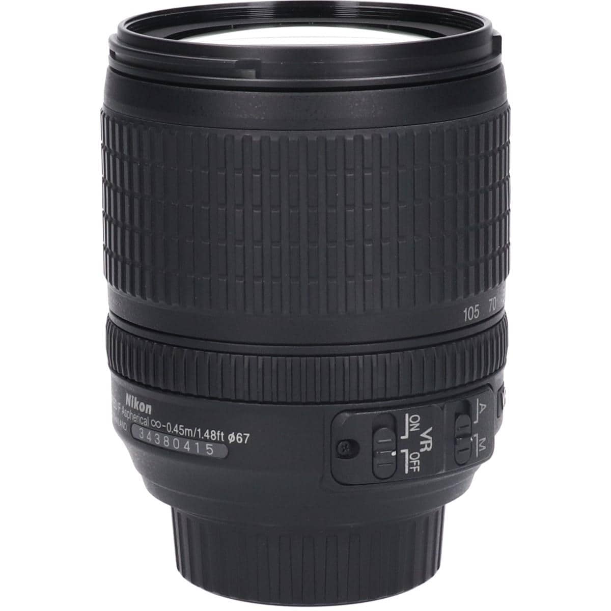 ＡＦ－Ｓ　ＤＸ１８－１０５ｍｍ　Ｆ３．５－５．６Ｇ　ＶＲ