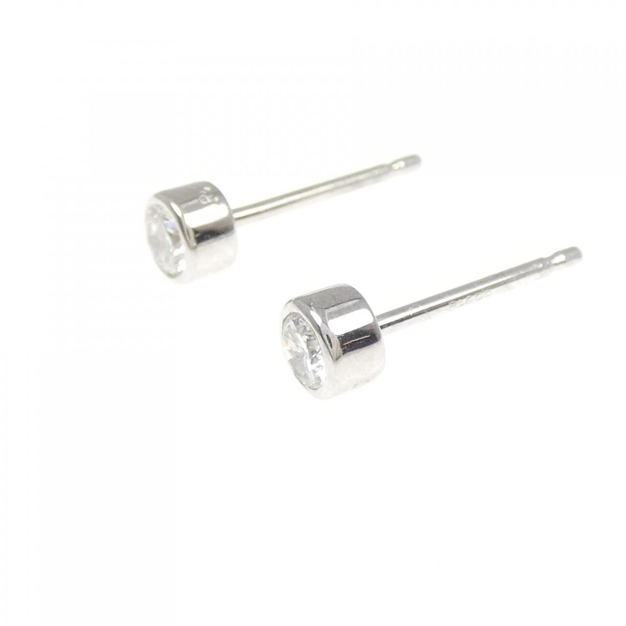 PT900 ダイヤモンド ピアス 0.26CT