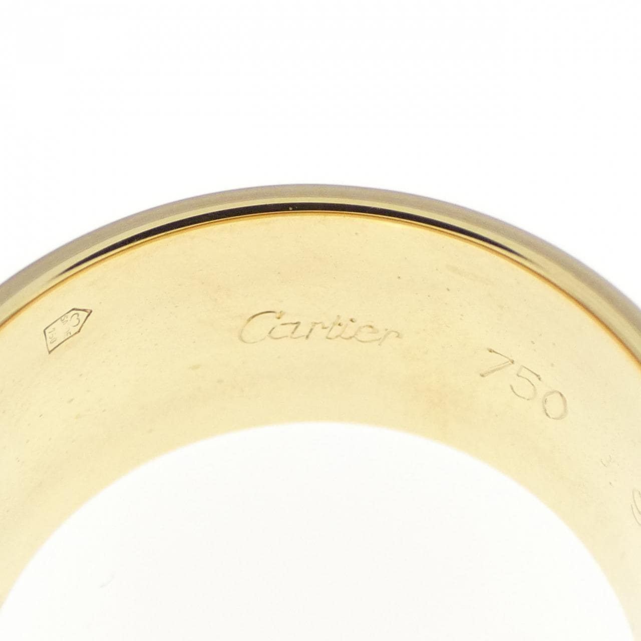 カルティエ 750スリーカラー リング