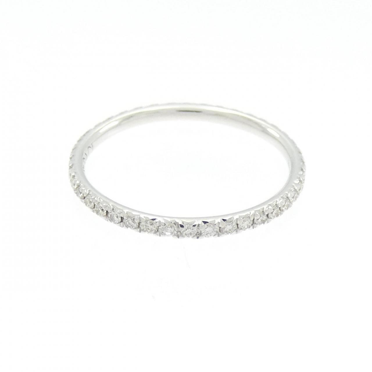 K18WG フルエタニティ ダイヤモンド リング 0.25CT