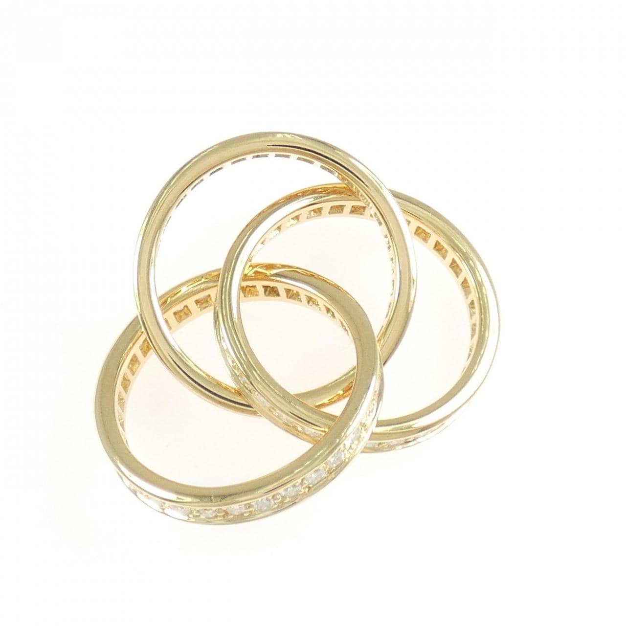 カルティエ スリーバングルズ リング