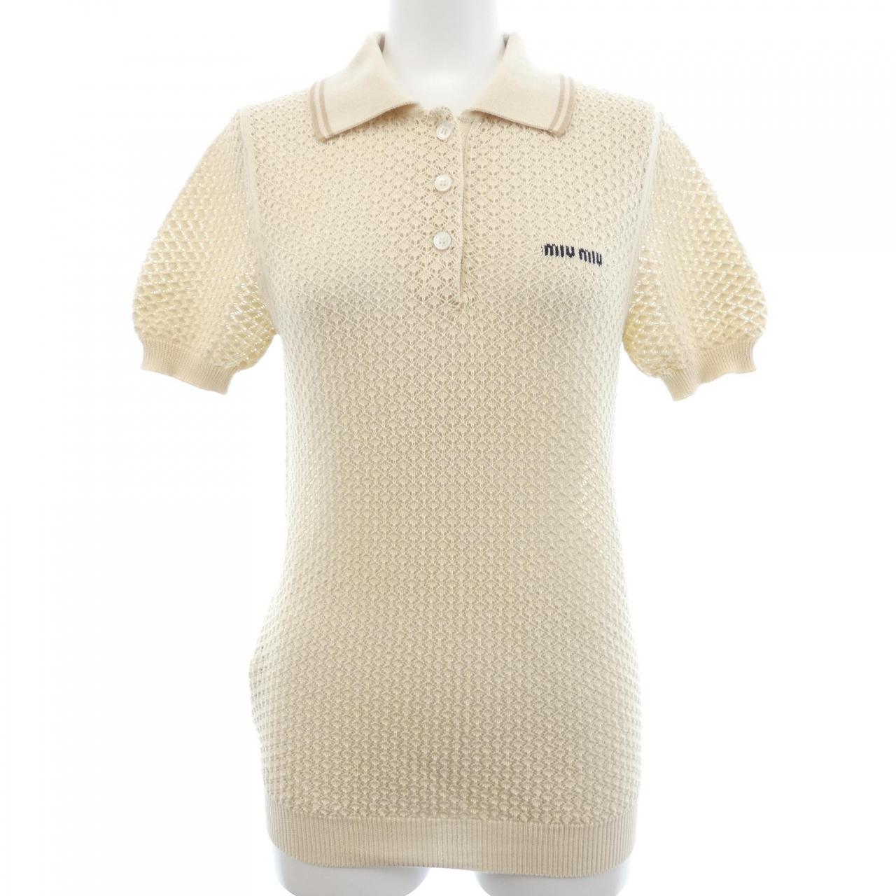 ミュウミュウ MIU MIU MMLB28 SOOO 17NL ポロシャツ