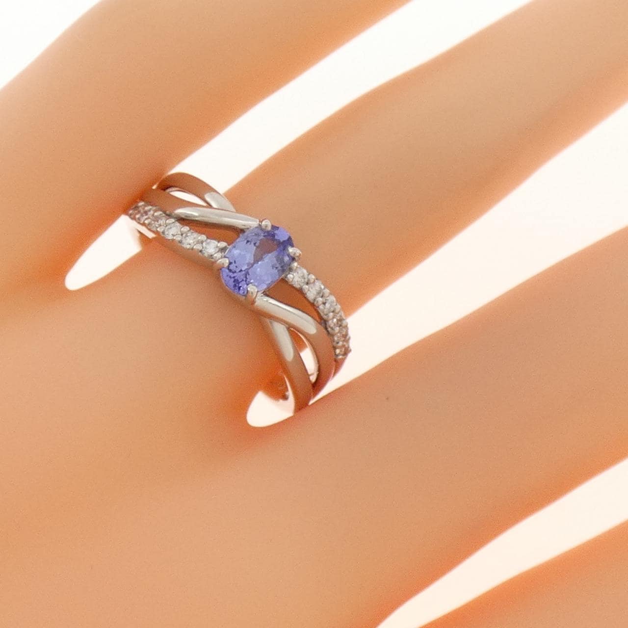 PT900 タンザナイト リング 0.46CT