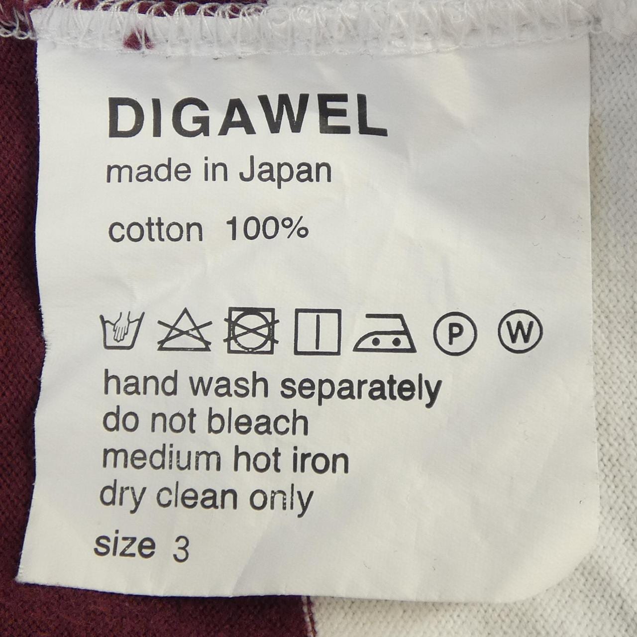 ディガウェル DIGAWEL Tシャツ