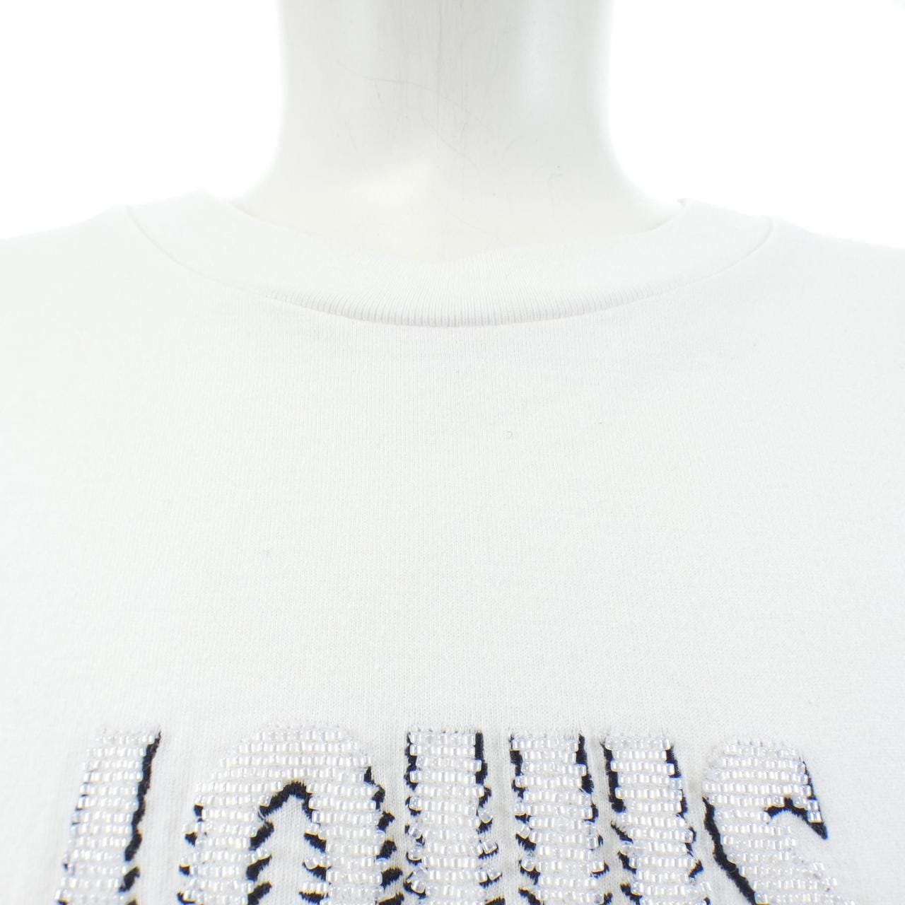 ルイヴィトン LOUIS VUITTON エンブロイダードビーズコットンTシャツ HPY35WNPG Tシャツ