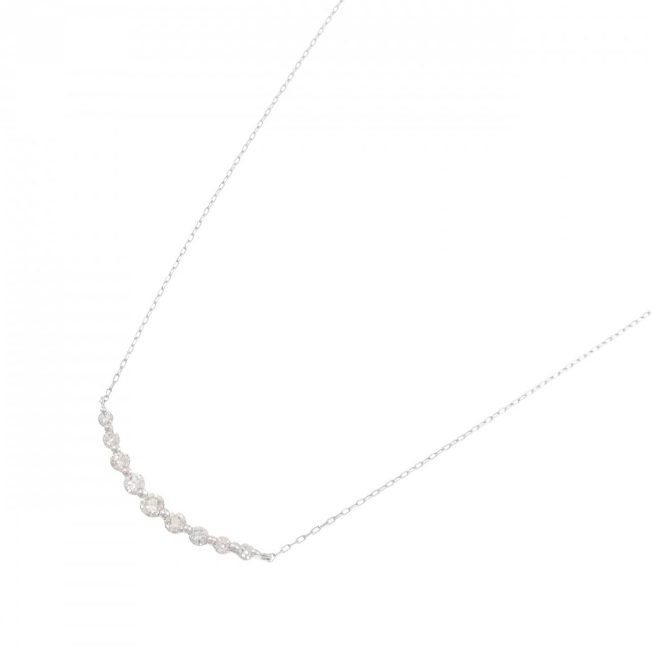 PT900/PT850 ダイヤモンド ネックレス 0.20CT