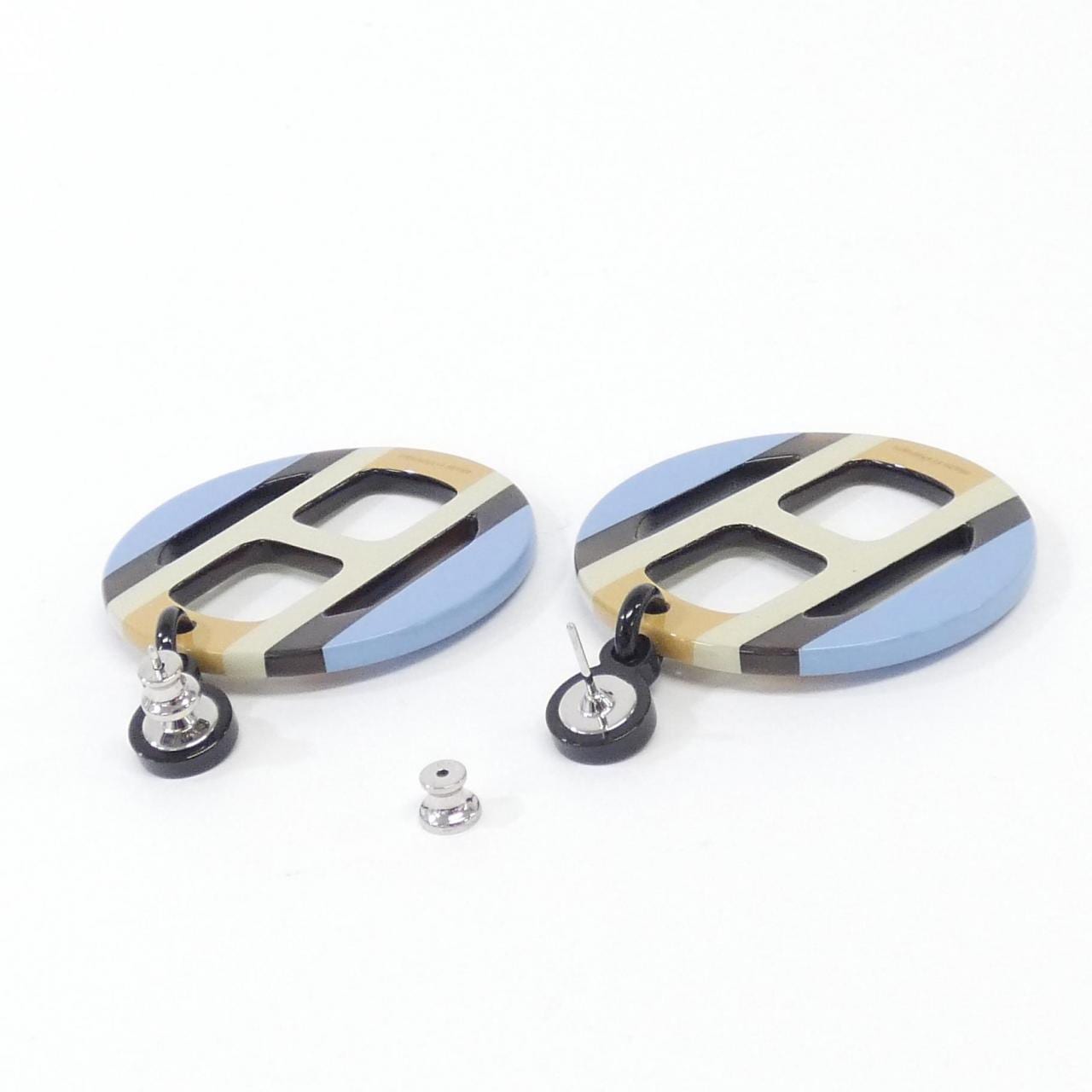 HERMES H Equipe 057086FL earrings