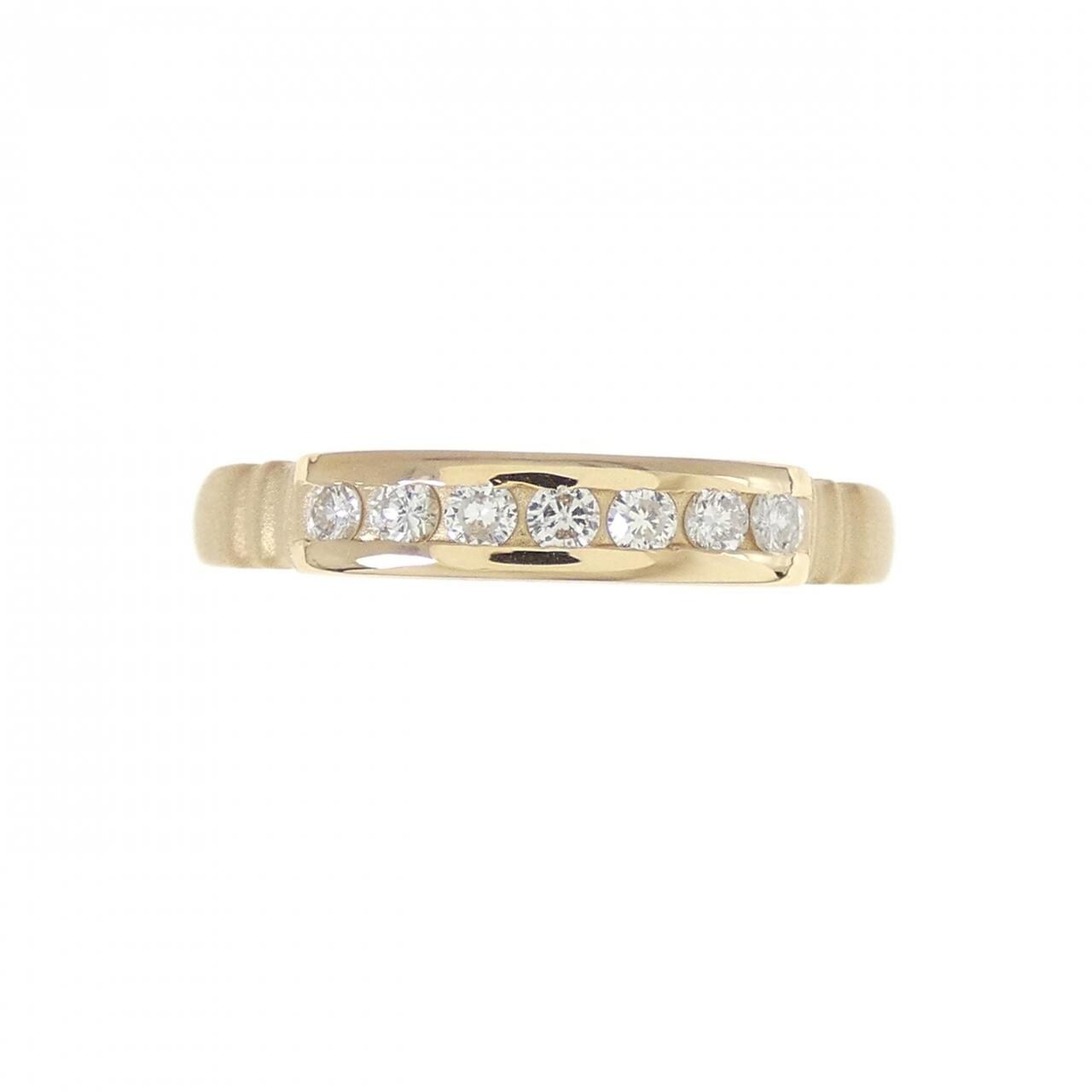 K18YG ダイヤモンド リング 0.14CT