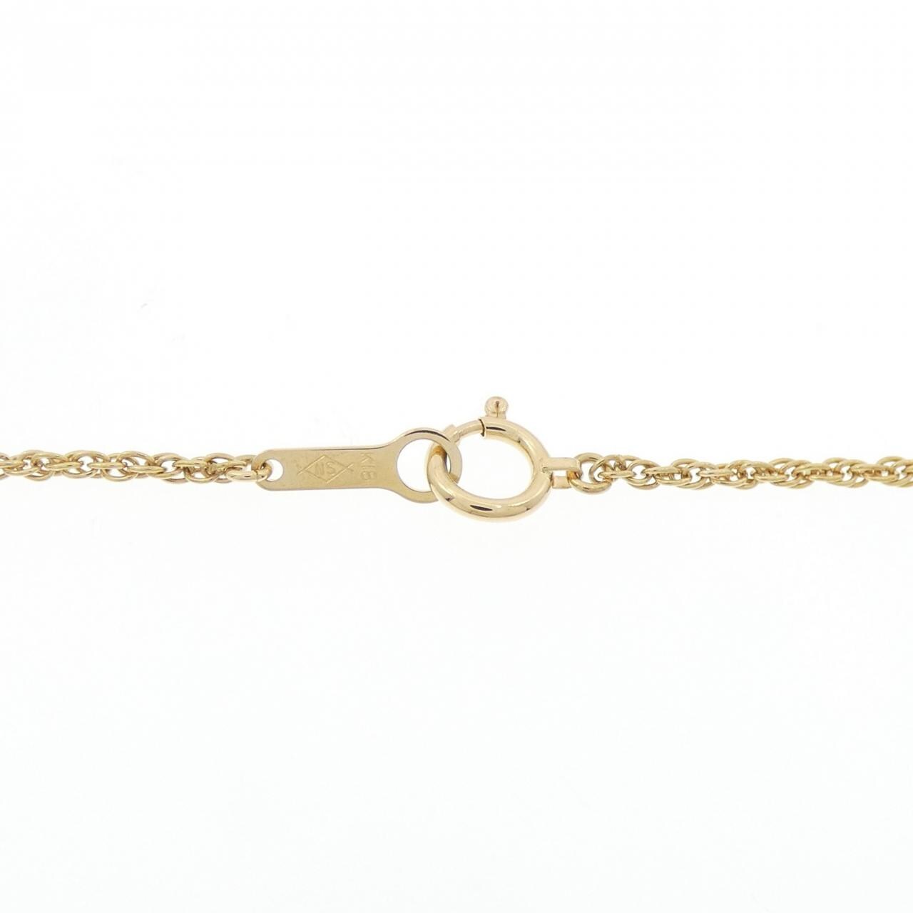 K18YG ダイヤモンド ネックレス 1.01CT