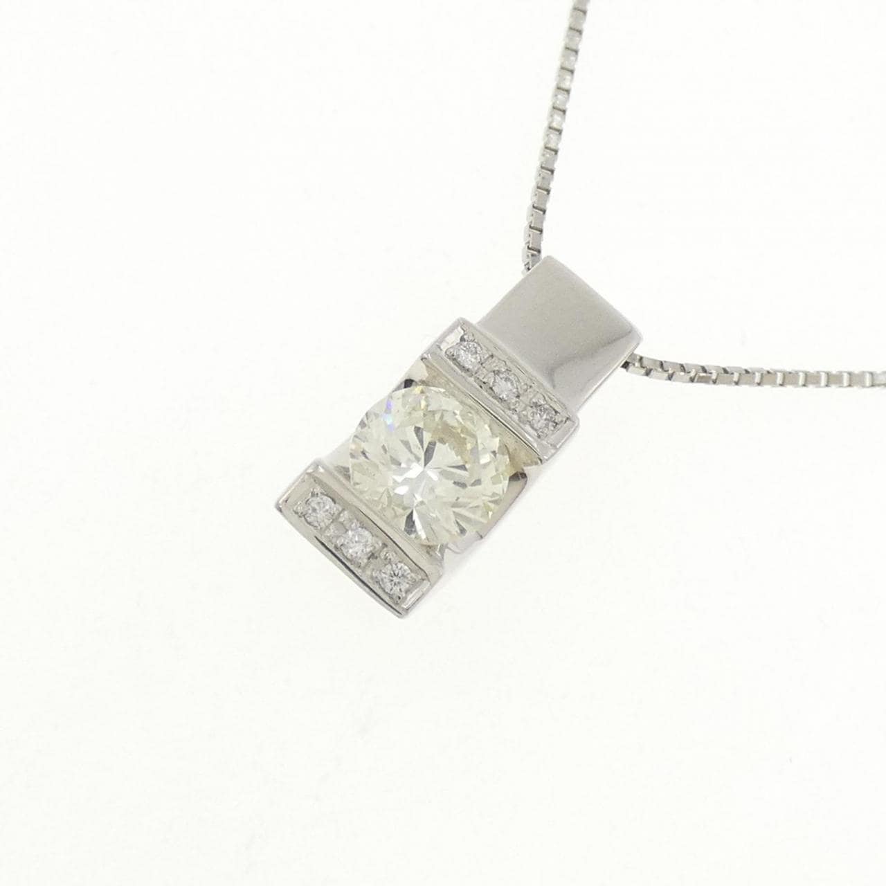PT900/PT850 ダイヤモンド ネックレス 0.701CT