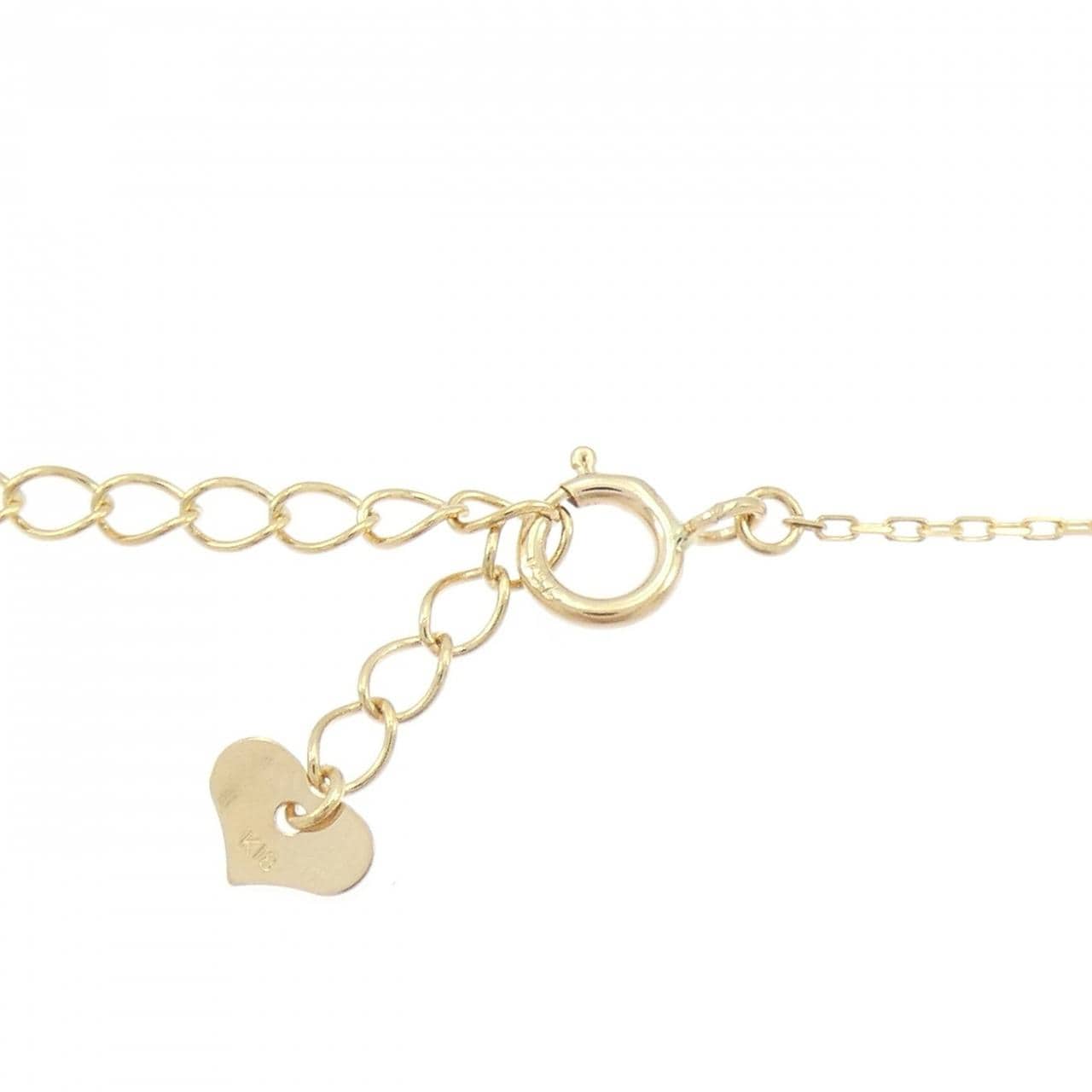 K18YG サンゴ ブレスレット 0.62CT