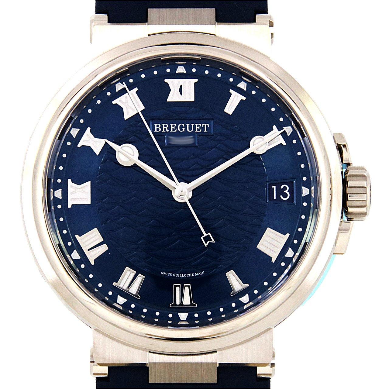 人気限定品 Breguet ブレゲ マリーン WG×ラバー メンズ 腕時計の通販 by ALLUラクマ店  ※10/28は定休日となります。｜ブレゲならラクマ