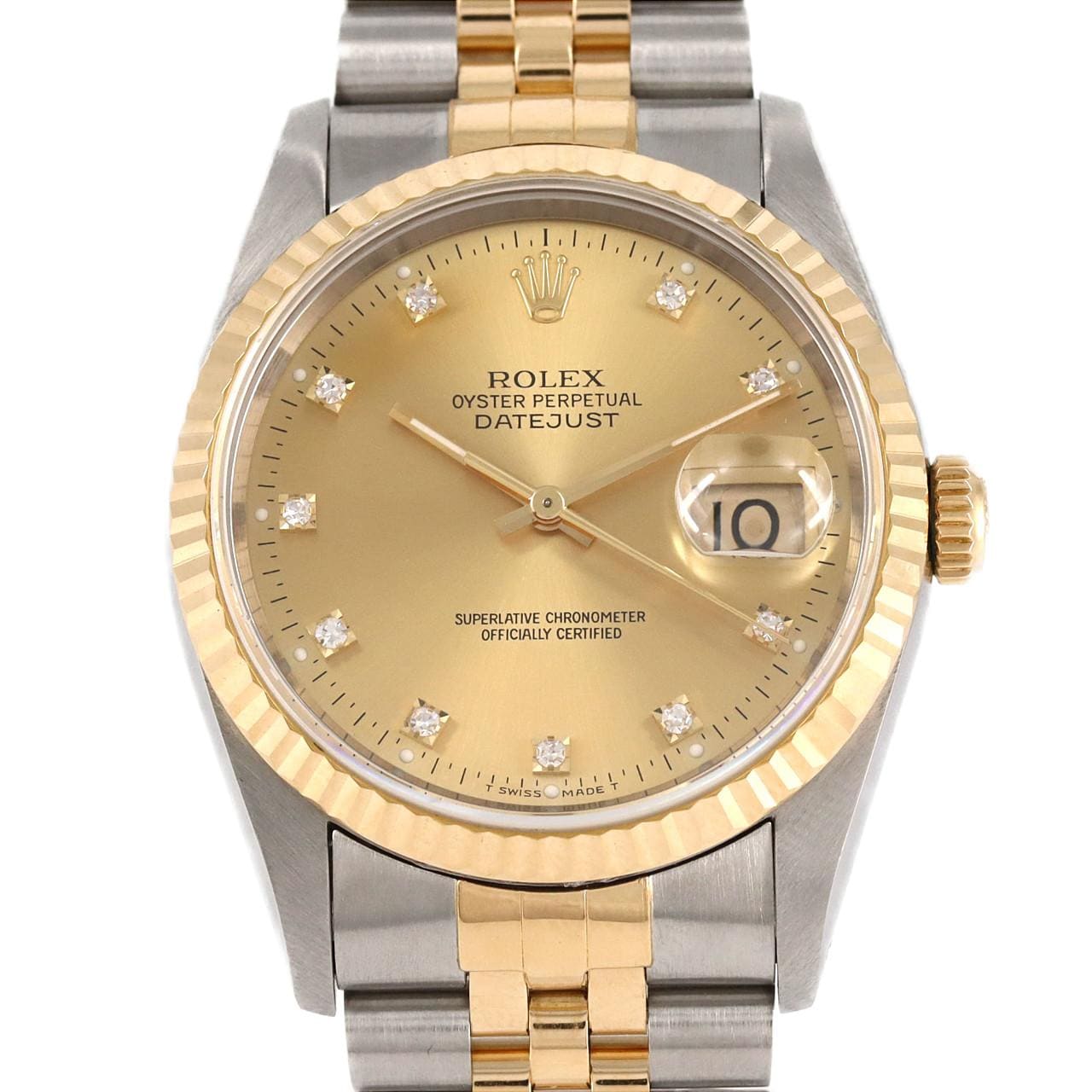 ROLEX Datejust 16233G. SSxYG Automatic X number