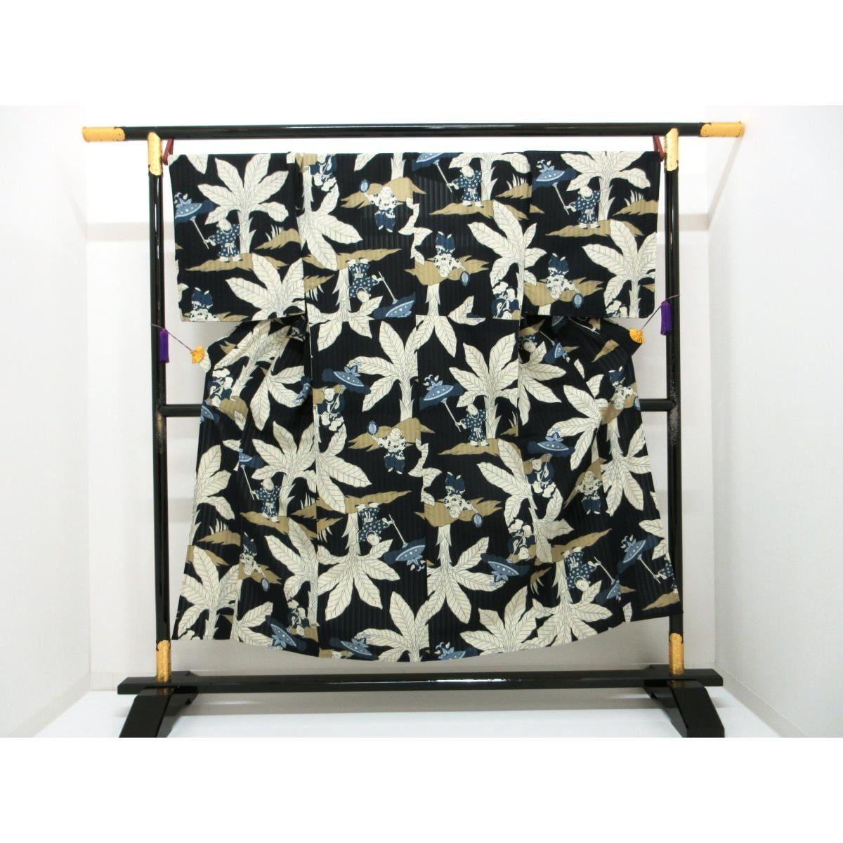 【未使用品】男ゆかた　撫松庵