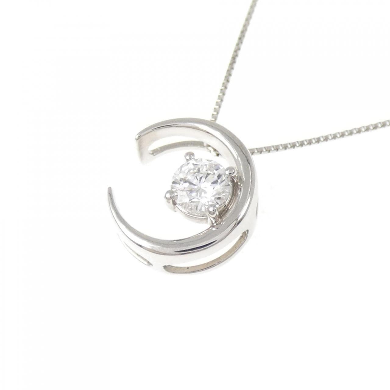 ジーエスティービー ダイヤモンド ネックレス 0.30CT